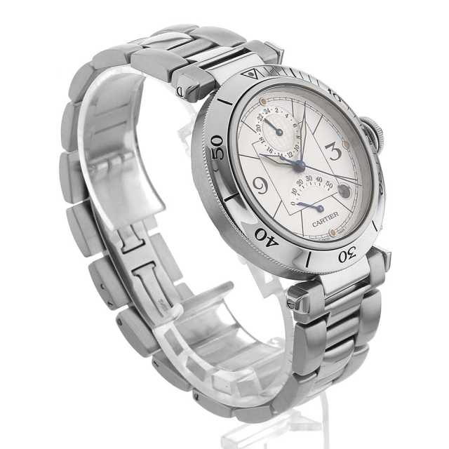 カルティエ パシャ W31037H3 メンズ 中古