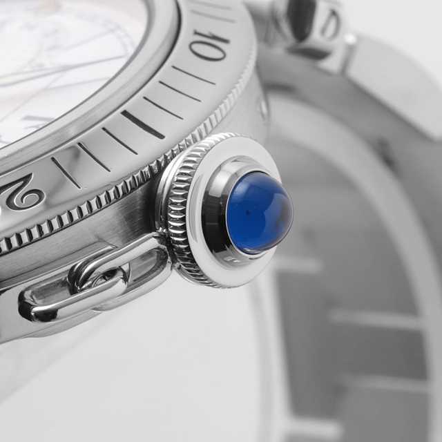 カルティエ　Cartier パシャ　シルバー　時計　vintage 真贋済み Cartier カルティエ パシャ WJPA0020 シルバー文字盤 新品