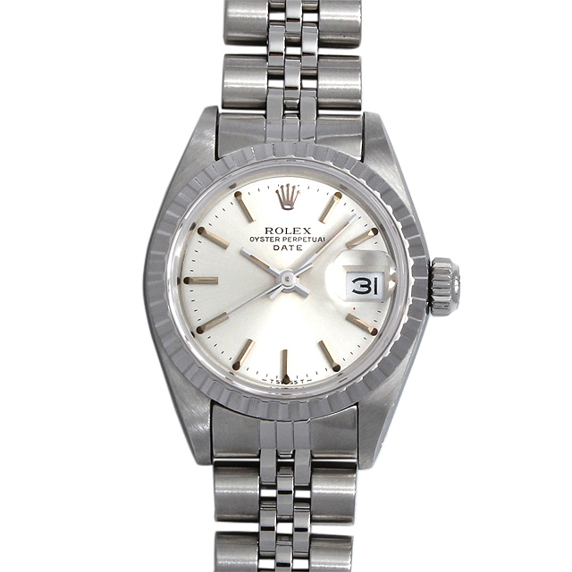 69240 ロレックス(ROLEX) オイスターパーペチュアル デイト シルバー  