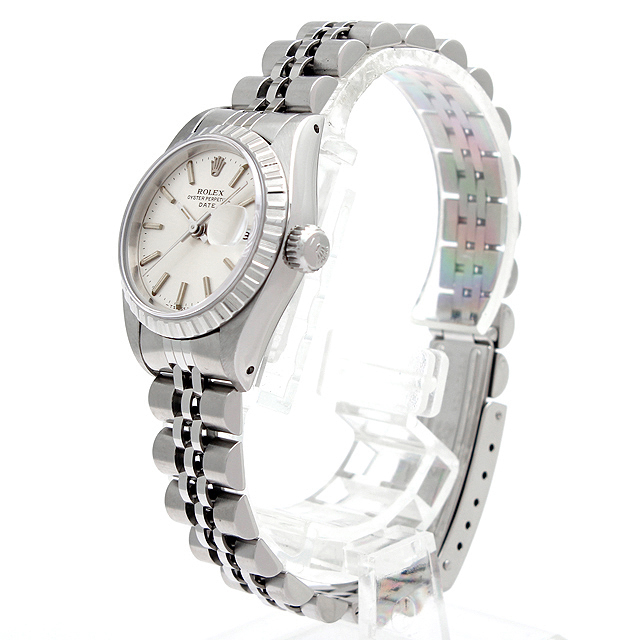 69240 ロレックス(ROLEX) オイスターパーペチュアル デイト シルバー  