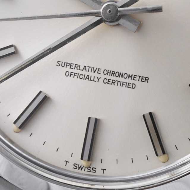 1002 シルバー ROLEX（ロレックス）オイスターパーペチュアル