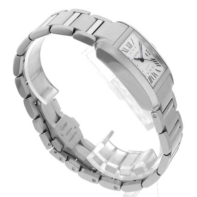 カルティエ タンクフランセーズ WSTA0067 メンズ 中古