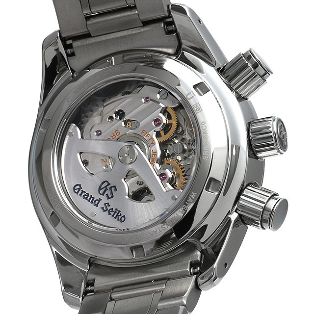 グランドセイコー スプリングドライブ クロノグラフ マスターショップ限定 SBGC005 中古 メンズ