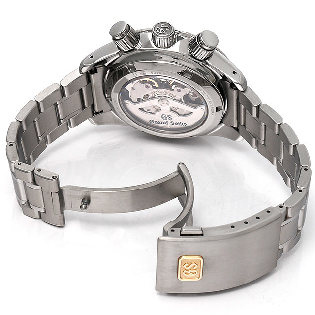 グランドセイコー スプリングドライブ クロノグラフ マスターショップ限定 SBGC005 中古 メンズ