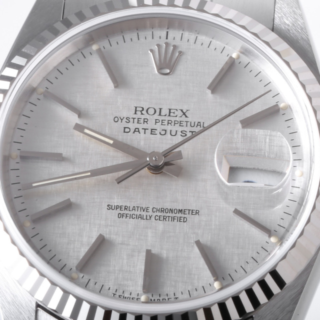 16234 シルバー ROLEX（ロレックス）デイトジャスト 中古 | 東京・大阪 