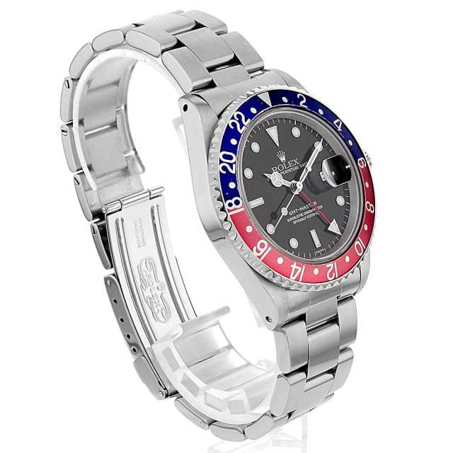 カスタム Ｒロゴ MOD GMT-MASTER II ペプシ 自動巻き 赤青 カスタム Rロゴ MOD GMT-MASTER II ペプシ 自動巻き 赤青