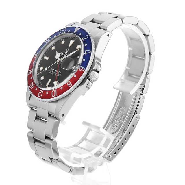 16750 ブラック ROLEX（ロレックス）GMTマスター 赤青ベゼル