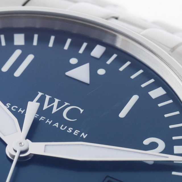 IW327010 ブルー IWC パイロットウォッチ マーク18 プティプランス