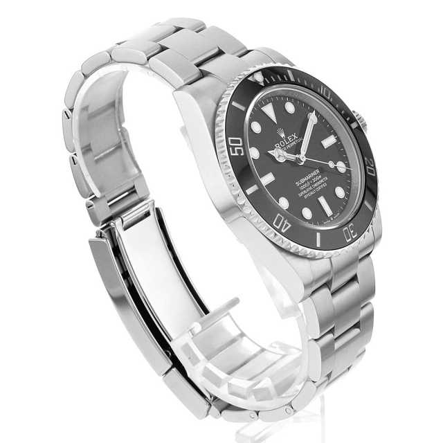 124060 ブラック ROLEX（ロレックス）サブマリーナ ノンデイト 中古