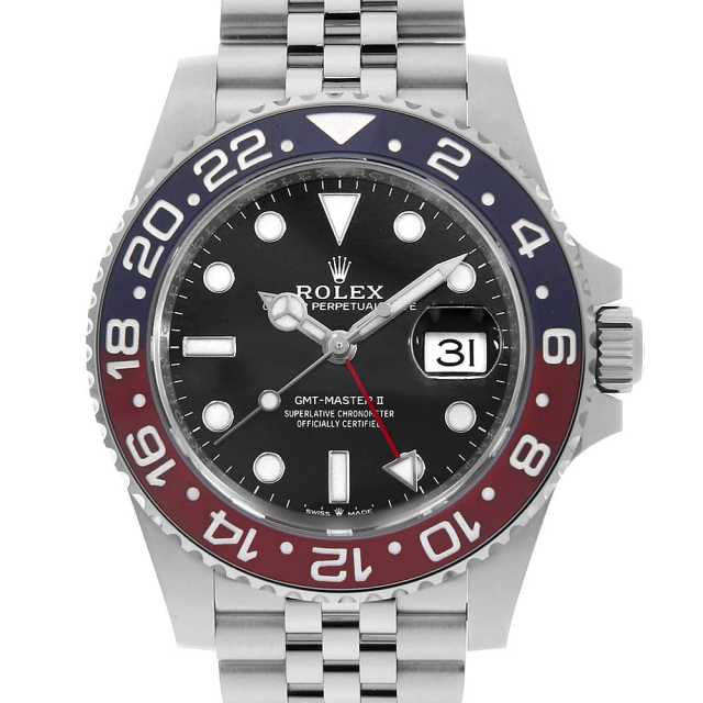 ロレックス GMTマスター 126710BLRO メンズ 中古