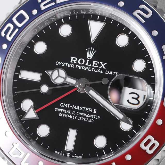 ロレックス GMTマスター 126710BLRO メンズ 中古
