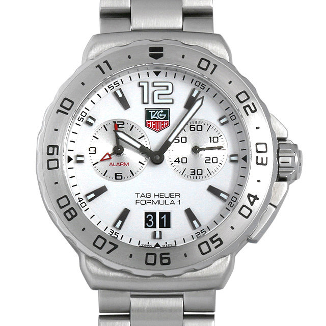 タグホイヤー フォーミュラ１ グランドデイト アラーム WAU111B.BA0858 中古 メンズ