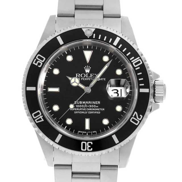 ROLEX　ロレックス　サブマリーナ 　デイト　コンビ　16613 16610 ブラック ROLEX（ロレックス）サブマリーナ デイト 中古