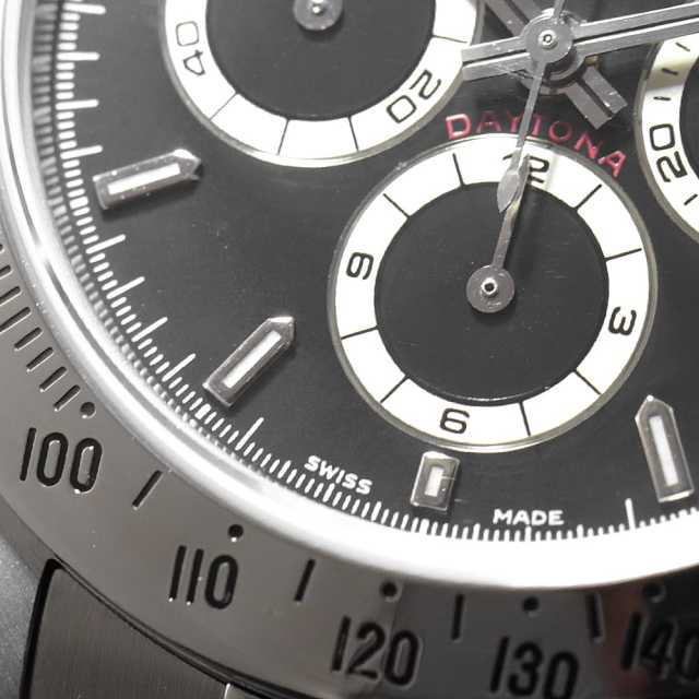 m*2様 ブラックフライデー　オークション第二弾 28日20時頃 21800円ス ロレックス(ROLEX)コスモグラフ デイトナ Ref.116520 ブラック(黒)文字