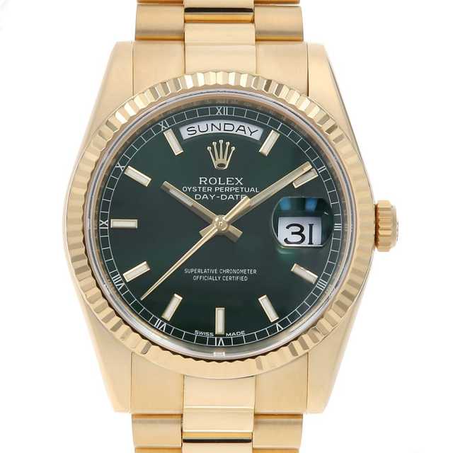 118238 グリーン ROLEX（ロレックス）デイデイト 中古 | 東京