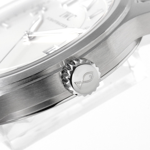IWC スピットファイア　自動巻き時計 機械式　 シルバー ホワイト文字盤 IWC スピットファイア 自動巻き時計 機械式 シルバー ホワイト文字盤