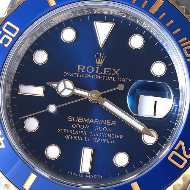 ロレックス サブマリーナ 116613LB メンズ 中古