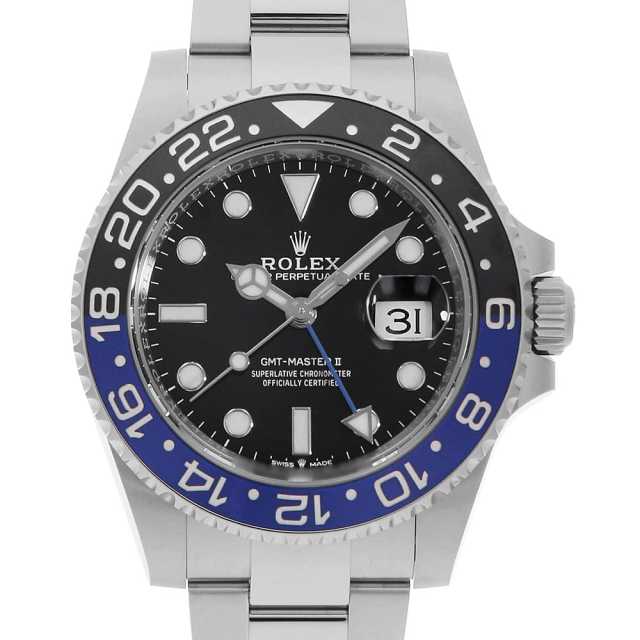 ロレックス GMTマスター 126710BLNR メンズ 中古