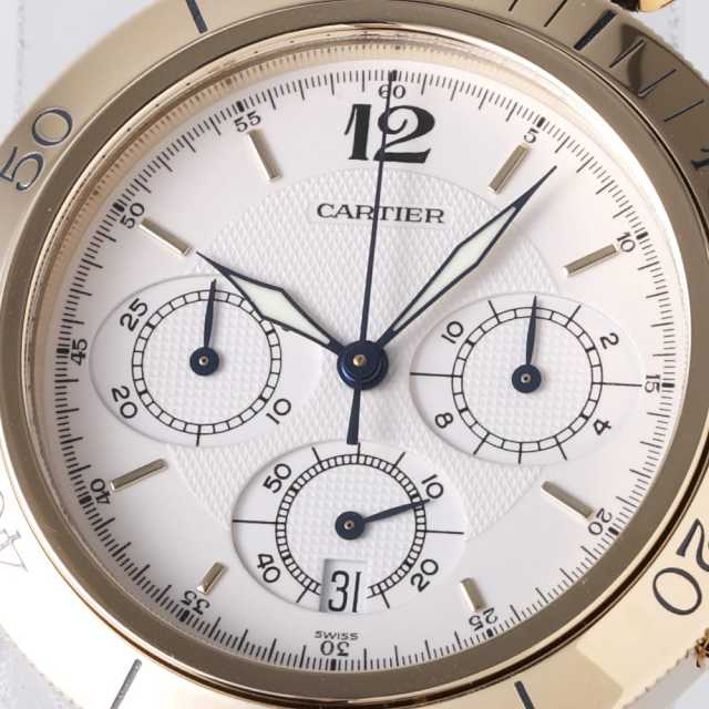 カルティエ パシャ W3007651 メンズ 中古
