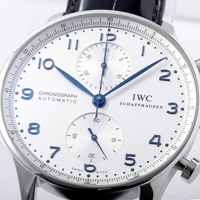 IWC ポルトギーゼ クロノグラフ IW371446 保証カード付き IWC ポルトギーゼ クロノグラフ IW371446 保証カード付き - メルカリ