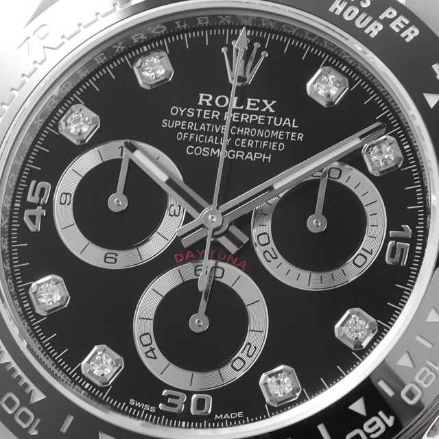 希少 海外販促品 ROLEX掛け時計 コスモグラフ デイトナ ブラック