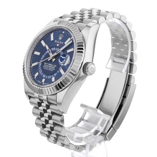 【中古品】ロレックス　スカイドゥエラー　３３６９３４　オイスターブレス 中古)ROLEX ロレックス スカイドゥエラー 336934 ブルー