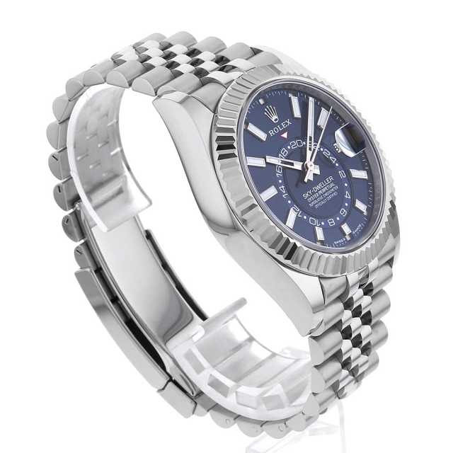 【中古品】ロレックス　スカイドゥエラー　３３６９３４　オイスターブレス 中古)ROLEX ロレックス スカイドゥエラー 336934 ブルー