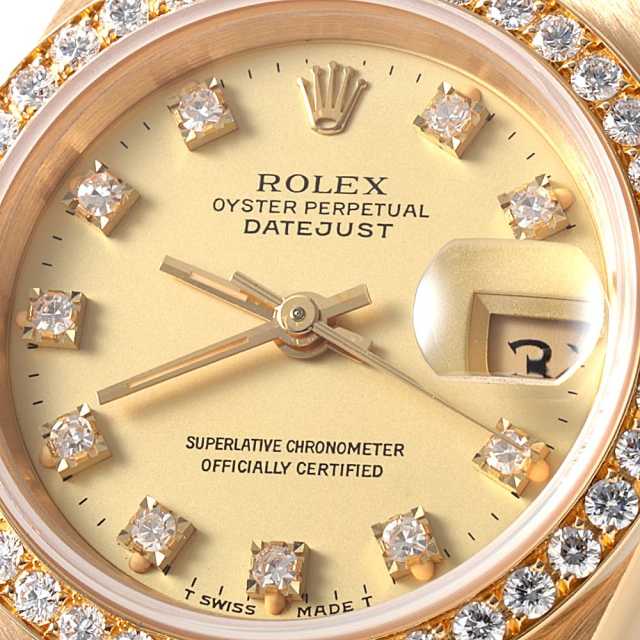 ロレックス純正　デイトジャスト69138 特大サイズBOX付属品6点【おまけ付】 デイトジャスト ROLEX デイトジャスト」69138 純正 ダイヤベゼル