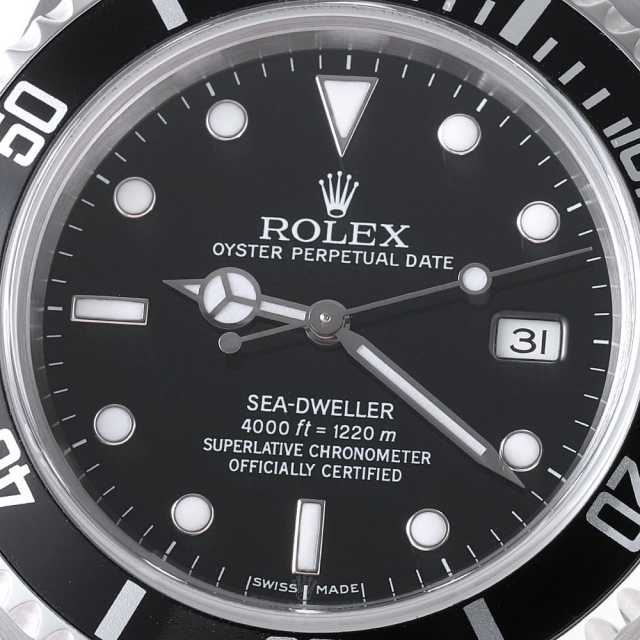 16600 ブラック ROLEX（ロレックス）シードゥエラー 中古 | 東京