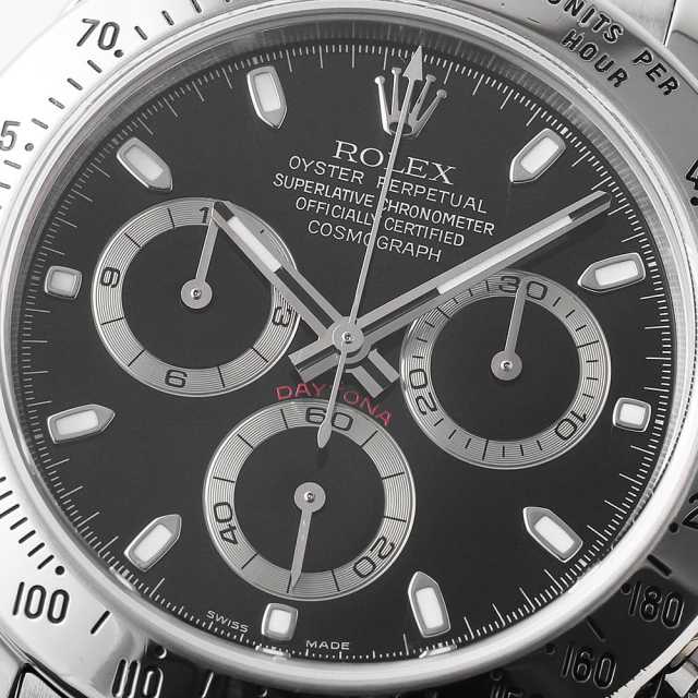 116520 ブラック ROLEX（ロレックス）コスモグラフ デイトナ 中古