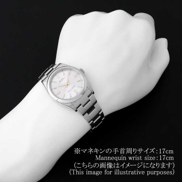 未使用 ジャガットコイン銀 126000 シルバー ROLEX（ロレックス）オイスターパーペチュアル