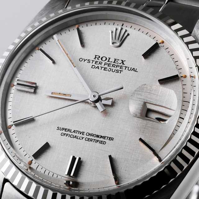 ロレックス デイトジャスト シルバー(ジャンク品) ロレックス デイトジャストのグレーとシルバーを比べてみました