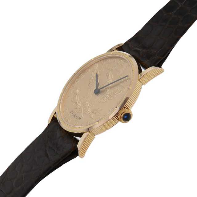 シャンパン CORUM（コルム）コインウォッチ 10ドル 中古 | 東京・大阪