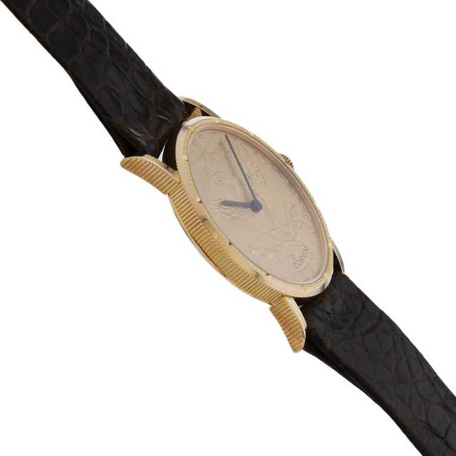 シャンパン CORUM（コルム）コインウォッチ 10ドル 中古 | 東京・大阪