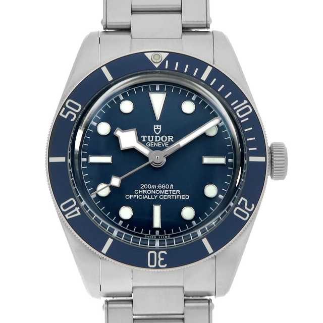 チューダー　ブラックベイ58ブルー純正リボンベルト チューダー ブラックベイ58用ラバーベルト/TUDOR Black Bay 58