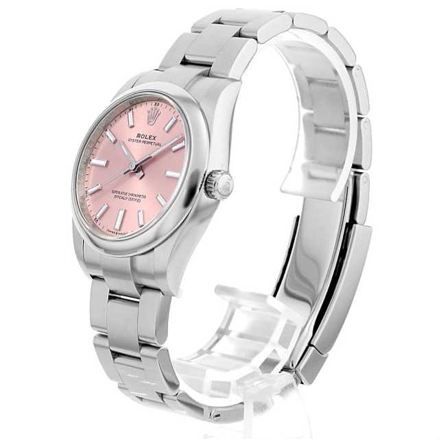 124200 ピンク ROLEX（ロレックス）オイスターパーペチュアル 中古