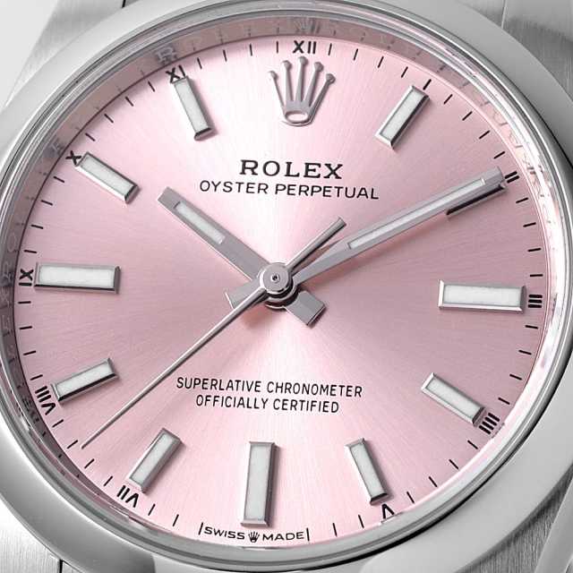 124200 ピンク ROLEX（ロレックス）オイスターパーペチュアル