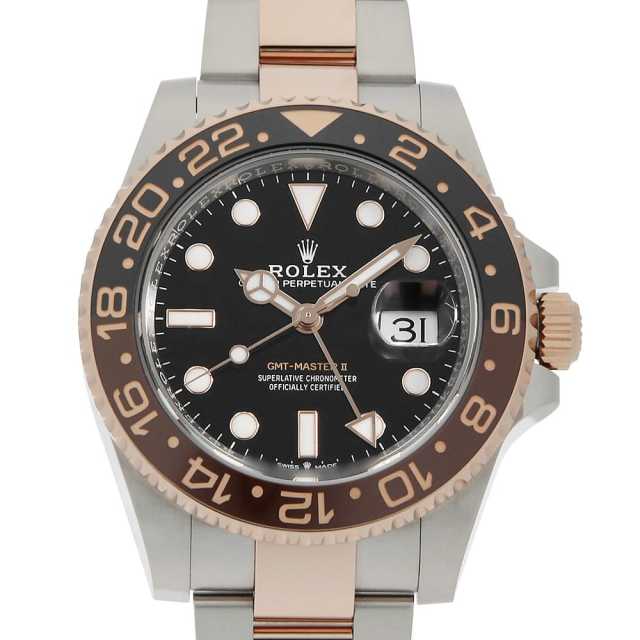 126711CHNR ブラック ROLEX（ロレックス）GMTマスターII 中古