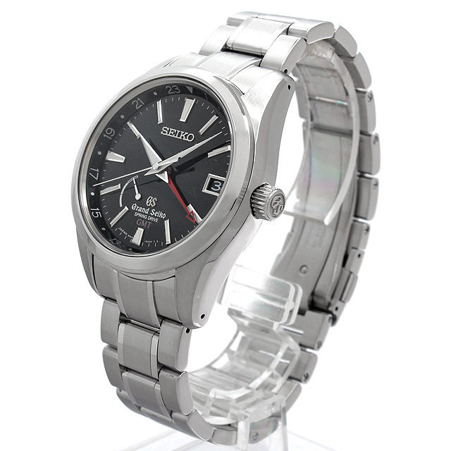グランドセイコー スプリングドライブ GMT マスターショップ限定 SBGE011 中古 メンズ