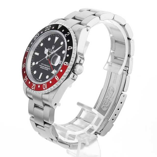 16710 ブラック ROLEX（ロレックス）GMTマスターII 赤黒ベゼル