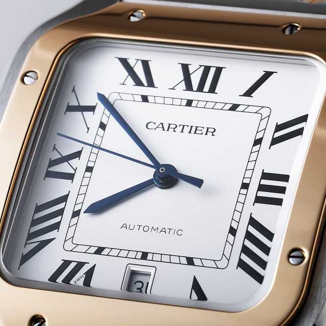W2SA0009 シルバー Cartier（カルティエ）サントス ドゥ