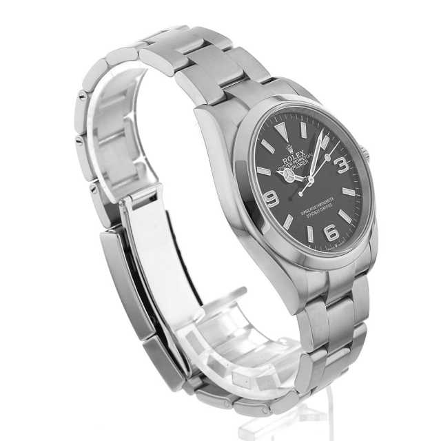 エクスプローラー 36 ウォッチ 124270 美品 【中古】 124270 ブラック ROLEX（ロレックス）エクスプローラー36 中古
