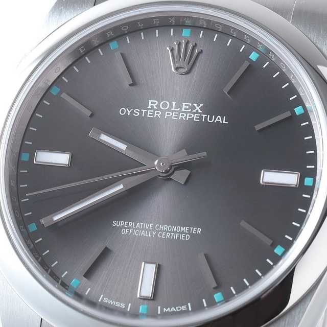 114300 スレート ROLEX（ロレックス）オイスターパーペチュアル 39