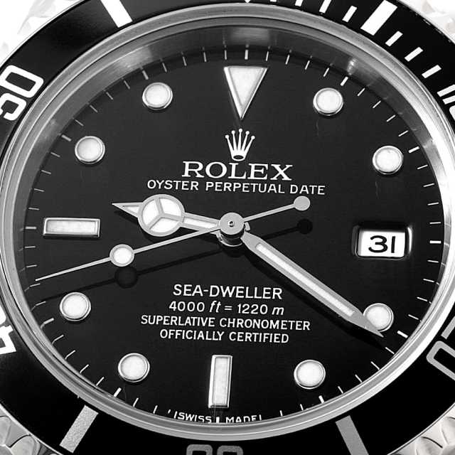 16600 ブラック ROLEX（ロレックス）シードゥエラー 中古 | 東京