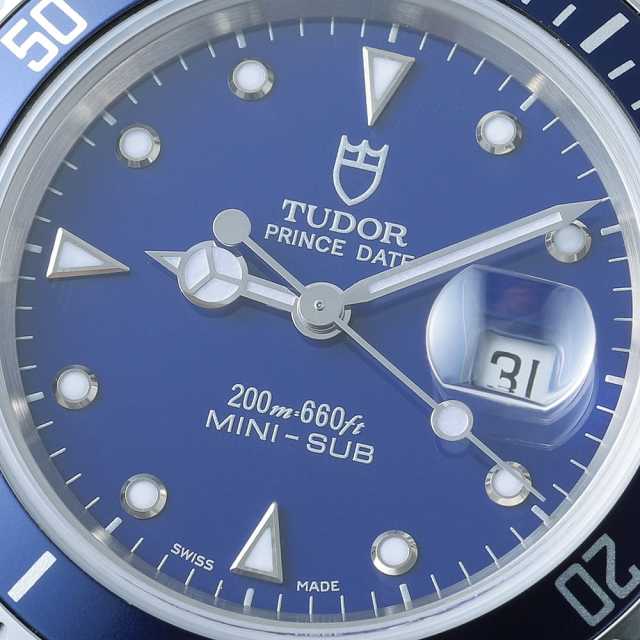73190 ブルー TUDOR（チューダー）プリンスデイト ミニサブ 中古