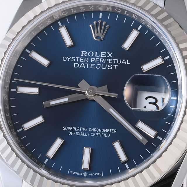 126234 ブルー ROLEX（ロレックス）デイトジャスト36 中古 | 東京