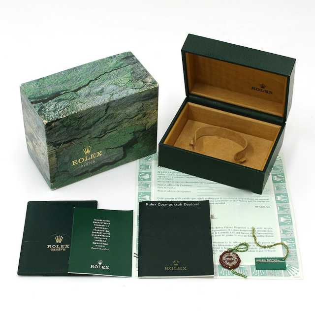 ロレックス116520コスモグラフデイトナ黒文字盤 正規収納箱 BOX