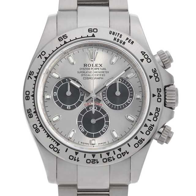 116509 スチール×ブラック ROLEX（ロレックス）コスモグラフ