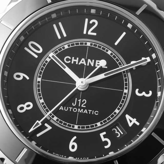 H5697 ブラック CHANEL（シャネル）J12 黒セラミック 中古