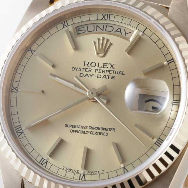 18038 シャンパン ROLEX（ロレックス）デイデイト 中古 | 東京・大阪の